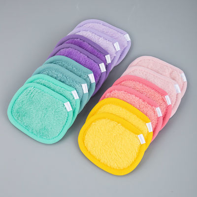 Custom Absorb Deeply Cleaning Fast Drying Face Cleansing Towel Microfiber Makeup Remover Pads
