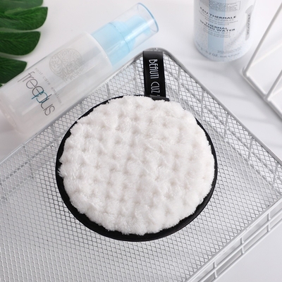 Makeup Remover Pads Reusable Rounds Soft Facial Cleaning Puffs Towels Double-Side Washable Make Up Removing Cloth Microfiber